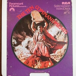 SelectaVision VideoDisc - The Ten Commandments